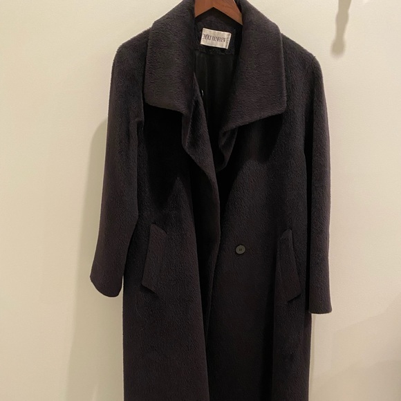 Incredible HOLT RENFREW Baby Alpaca Wool Coat *Like New* Made in Italy&Canada 🥰 - Picture 1 of 12